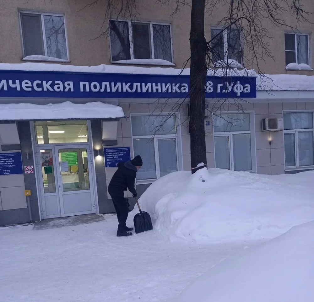 Снег – это красиво, но чистота – это безопасность!